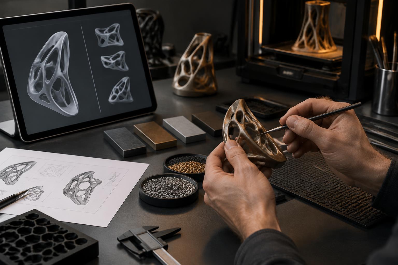 Desenvolvimento de uma peça personalizada para impressão 3D